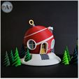 001B.jpg CHRISTMAS FAIRY HOUSE 1 OF 5 - THE BAUBLE