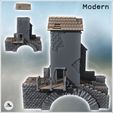 2.jpg Stone bridge house damaged (12) - Modern WW2 WW1 World War Diaroma Wargaming RPG Mini Hobby