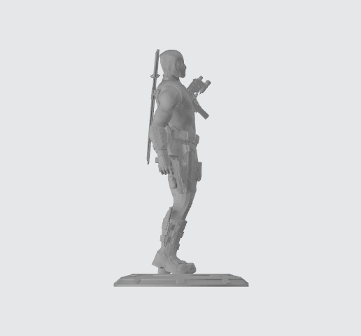 🦸 DEADPOOL・ STL File for ・Cults