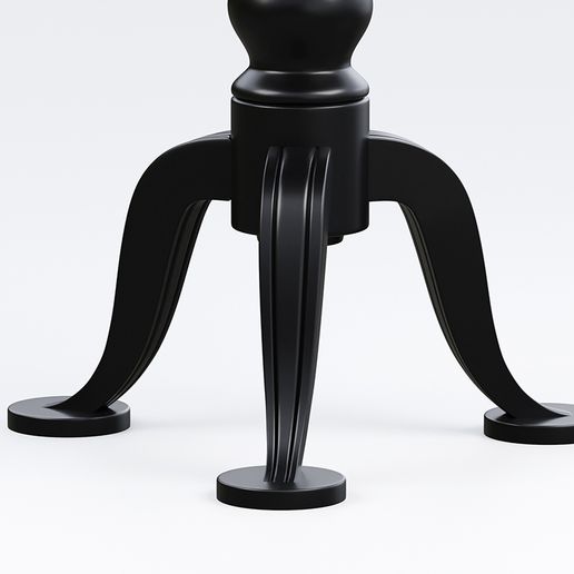 🪵 Rounded t-table・ STL File for 3D printing・Cults