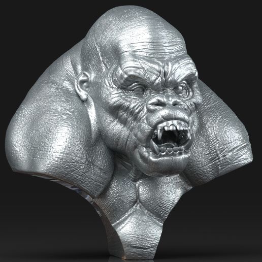 Free STL file Gorilla Kong・3D printable model to download・Cults