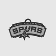 SpursPNG2.png NBA San Antonio Spurs 2D Wall Art & Keychain