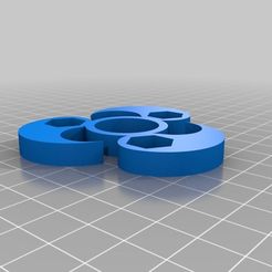 3cc684cb84e2fc6e9bdad813a1ea8388.png Free STL file 3 Objects M8 135 Rotation Customized Yin-Yang Fidget Spinner・3D print design to download