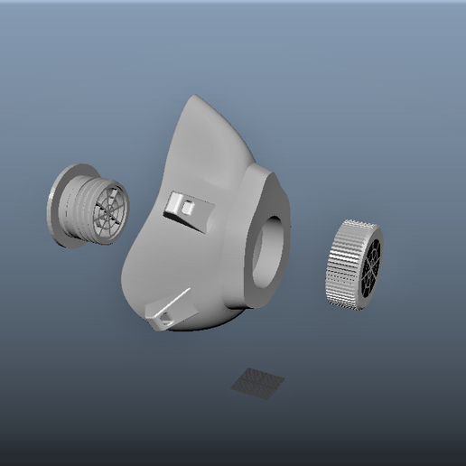 Mask Covid 19 3D model