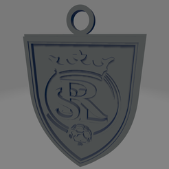 Real-Salt-Lake.png Fichier STL Porte-clés Real Salt Lake・Plan imprimable en 3D à télécharger