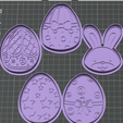 psad.png Easter Eggs Easter Bunnies Easter Day Cookie Cutters