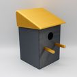 IMG_3190.jpg Free STL file Eco Friendly Customisable Bird Box for Gardens, Balconies, Walls and More | By Collins Creations 3D・3D printable design to download