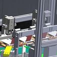 000006.jpg Automatic Li-Battery Mobile Battery Sticker Labeling Machine 3D CAD Model