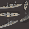 SMS Helgoland .png Battle of Jutland battleship pack 1/2000, 1/2400