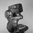 62b04b9312814459d825faa004ab3820_display_large.jpg Fallen caryatid with stone at Musée Rodin, Paris, France