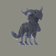 1.png Masked Fey, Lord of Tempests Courier DOTA 2 3D Model