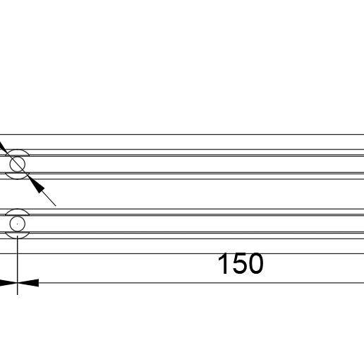 hole_mask.PNG Geeetech a20 Serie Y-Achse Linearschiene 2x MGN12C
