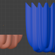 2.png 3d moderne Vase