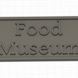 Food-Museum-v1.png Fridge Sign/Plaque Food Museum Undertale