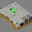 25mm-no-fan_display_large.jpg Free STL file Raspberry Pi 3 (B/B+), Pi 2 B, and Pi 1 B+ case with VESA mounts and more・3D printer model to download