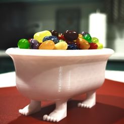 e1f17836-53b1-498a-8d0c-8c8575f91a23.jpg Free STL file Bathtub Human Feet Bowl - Snack Bowl - Home Decoration・3D printable model to download