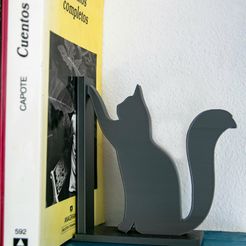 IMG_6139.jpg Cat Book Stand/Rack