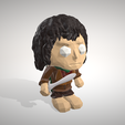 Frodo_lowpolypop.PNG Frodo Baggins - LowpolyPOP Figurine Collection
