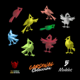 3DUHPM_CARDINAL.png Kollektion "Kardinal" - Dekorative Vögel | 5 Modelle