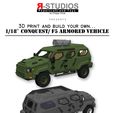 Cover.jpg 1/18 scale F5 Conquest Armored Vehicle for 3.75" to 4" Action Figures
