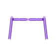 rollbar_F_v2.stl Rollbar for old Marui Land Cruiser RC with LED light holder