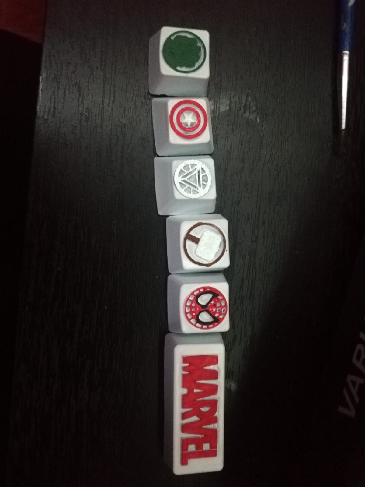 Download STL file keycaps marvel 1 • Object to 3D print ・ Cults