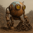 Rusty-Robot-in-a-Scrap-Yard.png 🛠️ Робот-исследователь стимпанк-расти7020