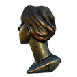 model-2.png Lady Gaga bust modern art sculpture bronze