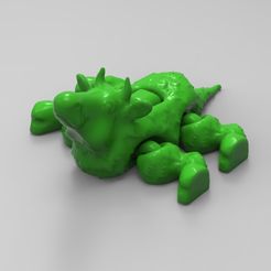 1.jpg STL-Datei Biegsame Kuh・3D-druckbare Vorlage zum herunterladen