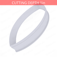 Almond~7in-cookiecutter-only2.png Almond Cookie Cutter 7in / 17.8cm