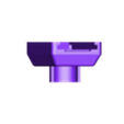 Loose fit.stl WE Scar Stock to AEG buffer tube adapter (m4 stock adapter)