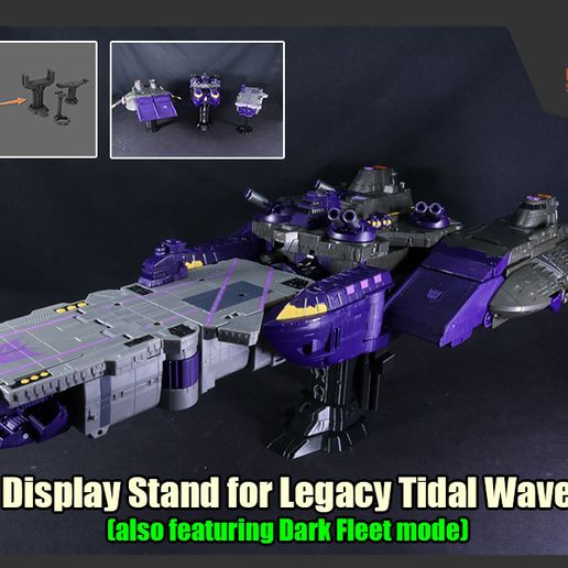 TidalWaveDisplayStand_fs.jpg Présentoir pour Transformers Legacy Tidal Wave