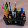 Stifte_pinsel_03.jpg desk organizer, pen holder, brush holder, tool holder, Office Desk Organiser