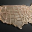 c8626b5e24ecfc811fa39c694327061b_display_large.JPG Free STL file US map keychain (separate states)・Object to download and to 3D print