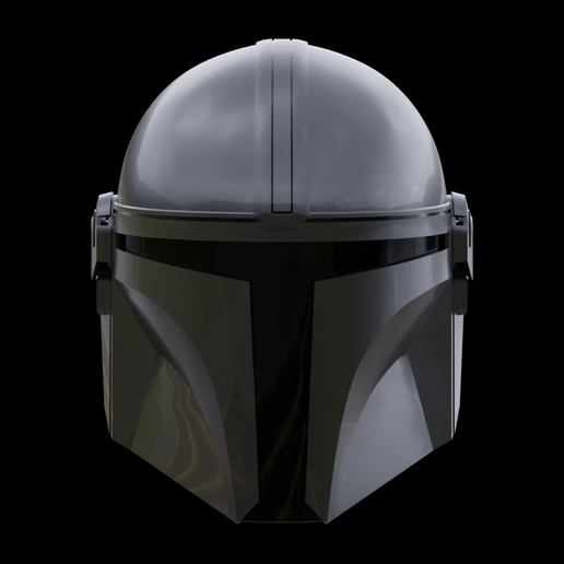 The Mandalorian Helmet V2 3D model