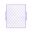 moroccan trellis.stl Moroccan Trellis Stencil For Polymer Clay, Geometric Textured Stencil, Clay Earring Making Tool, Stencil Sheet, Digital STL File, No: 1632