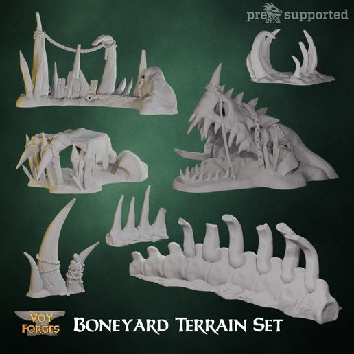 Boneyard-Set-Product-Photo.jpg Boneyard Terrain Set - Volles Bundle