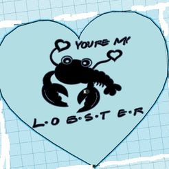 yourmylobstercult.jpg Friends you are my lobster magnet cruise door decoration or fridge or referigerator