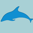 s11-f.png Stamp 11 - Dolphin - Fondant Decoration Maker Toy