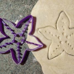 starfish.JPG STL-Datei Starfish Cookie Cutter・3D-druckbares Modell zum Herunterladen