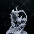Resin-1.jpeg NINJA KAGEROU – THE SMOKE LEADER 32 mm (STL) Dark Fantasy NINJA D&D Table Top Board Game