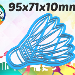 volante badminton.png STL file cutting sports・Design to download and 3D print, juanchininaiara