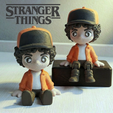 dustin1.png Dustin - Flexi Multicolor - Stranger Things