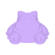 Snorlax 002.stl Pokemon Ausstecher Set 002