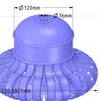 spot02-22.jpg Lights Lampshade spot02 for real 3D printing