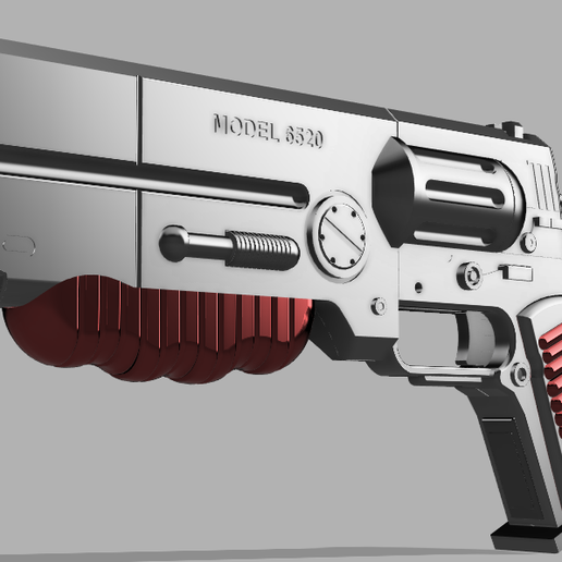 Fallout 10mm Pistol Model 6520 Cosplay Gun