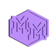 Logo_MM_V2_avec_plot_2mm_-par_Vincent_Dhaene.stl Logo Mighty Max (MM)
