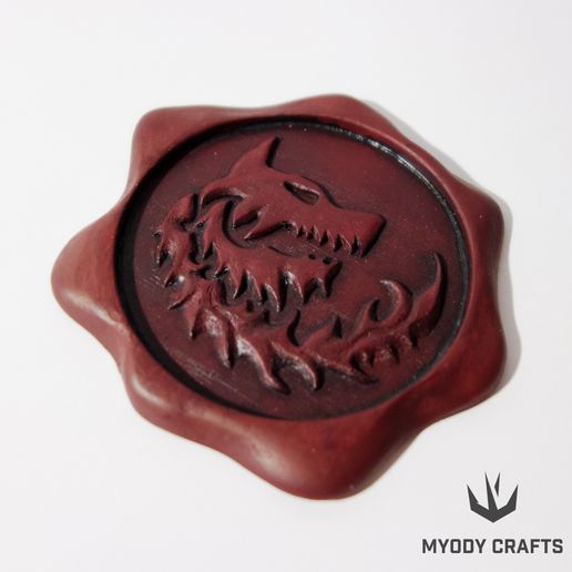 Warhammer Purity Seal: Wolf 3D model