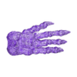 Gekigoji_bonehand.stl SHMA Годзилла 1972 поврежденные части и яйца Гедоры