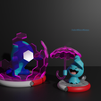 Wynaut-evo-line.png Wynaut and Wobbuffet pokemon 3D print model